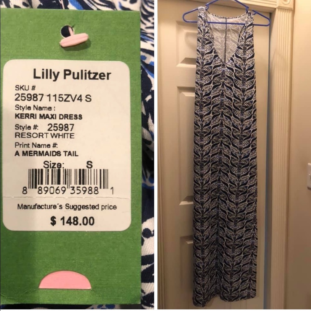NWT Small Kerri Maxi- A Mermaids Tail